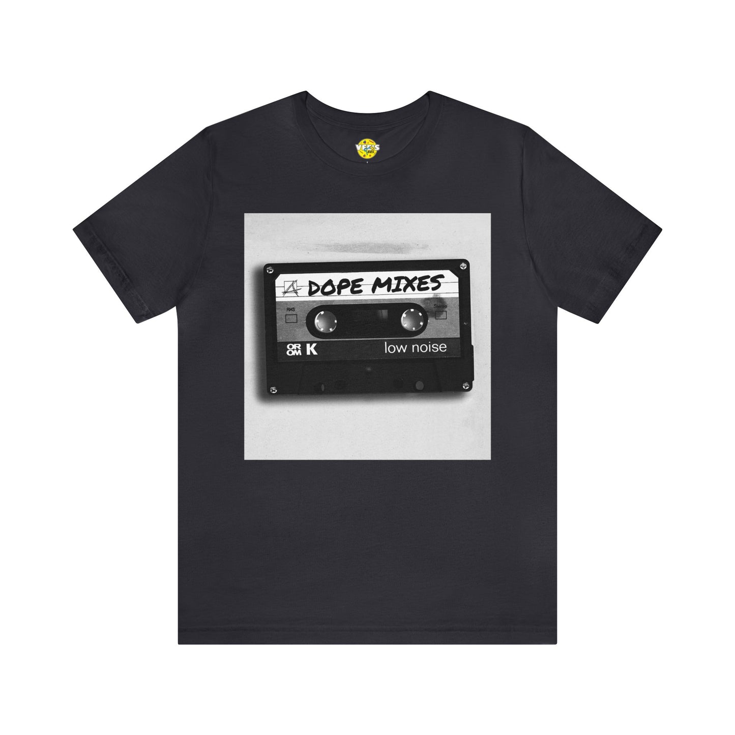 Classic Cassette Tape - Dope Mixes Vintage Cassette Tape Short Sleeve T-Shirt