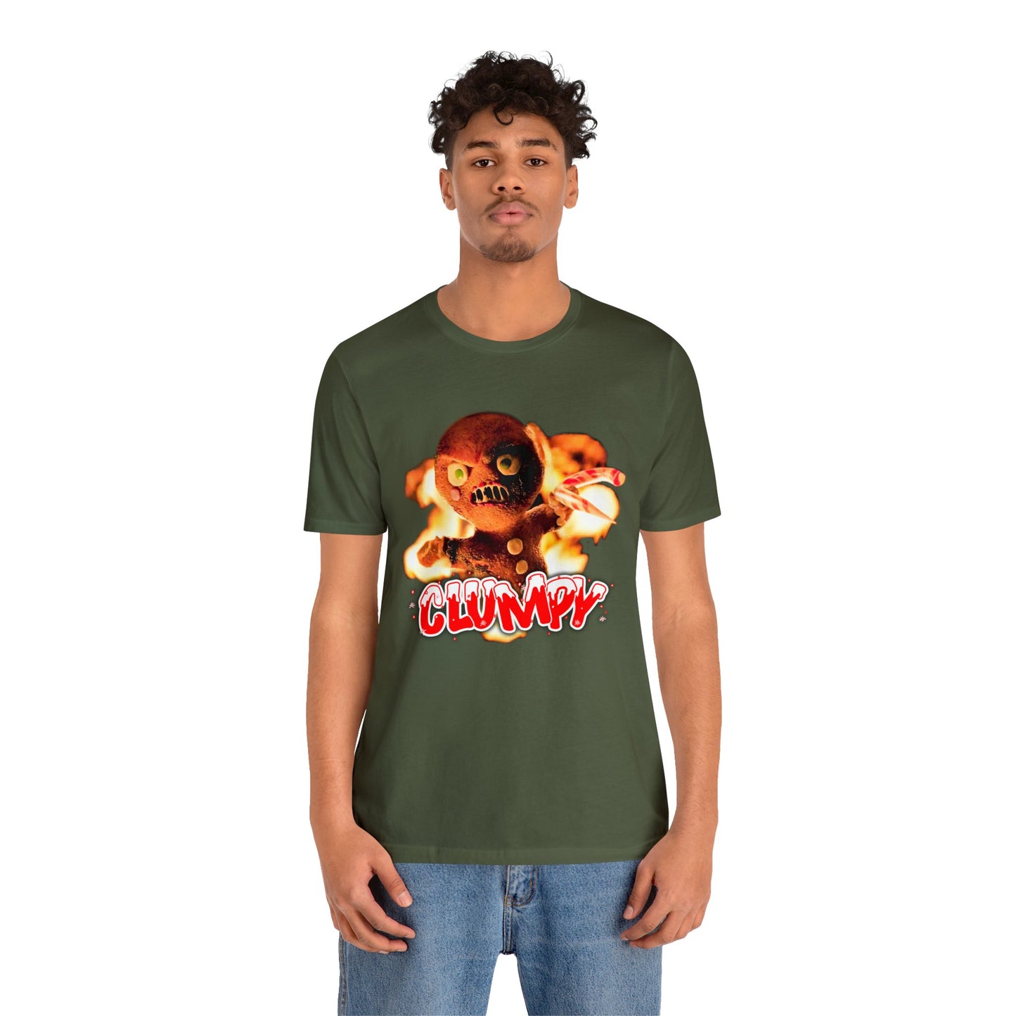 Krampus movie tshirt - Burning gingerbread man shirt - Krampus movie gingerbread man shirt - Horror movie gingerbread man shirt