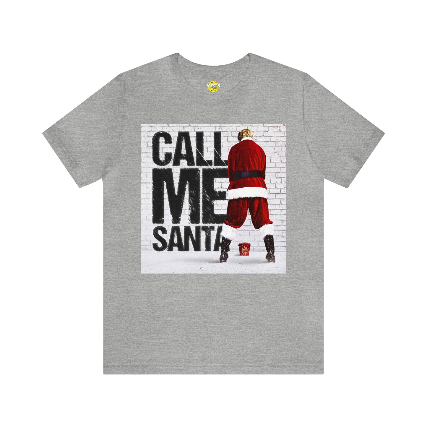 Funny Holiday Movie Tshirt - Bad Santa Tshirt - Santa Claus Movie Tshirt - Call Me Santa Shirt - Bad Santa Call Me Santa Tee