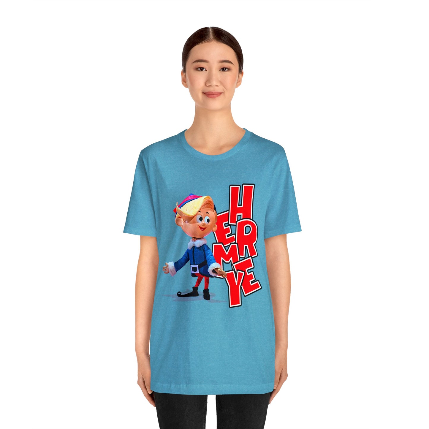 Rudolph the Red Nosed Reindeer Hermey tee - Rudolph Christmas Movie Hermey tee - Misfit Toys Hermey tee - Rudolph Hermey shirt