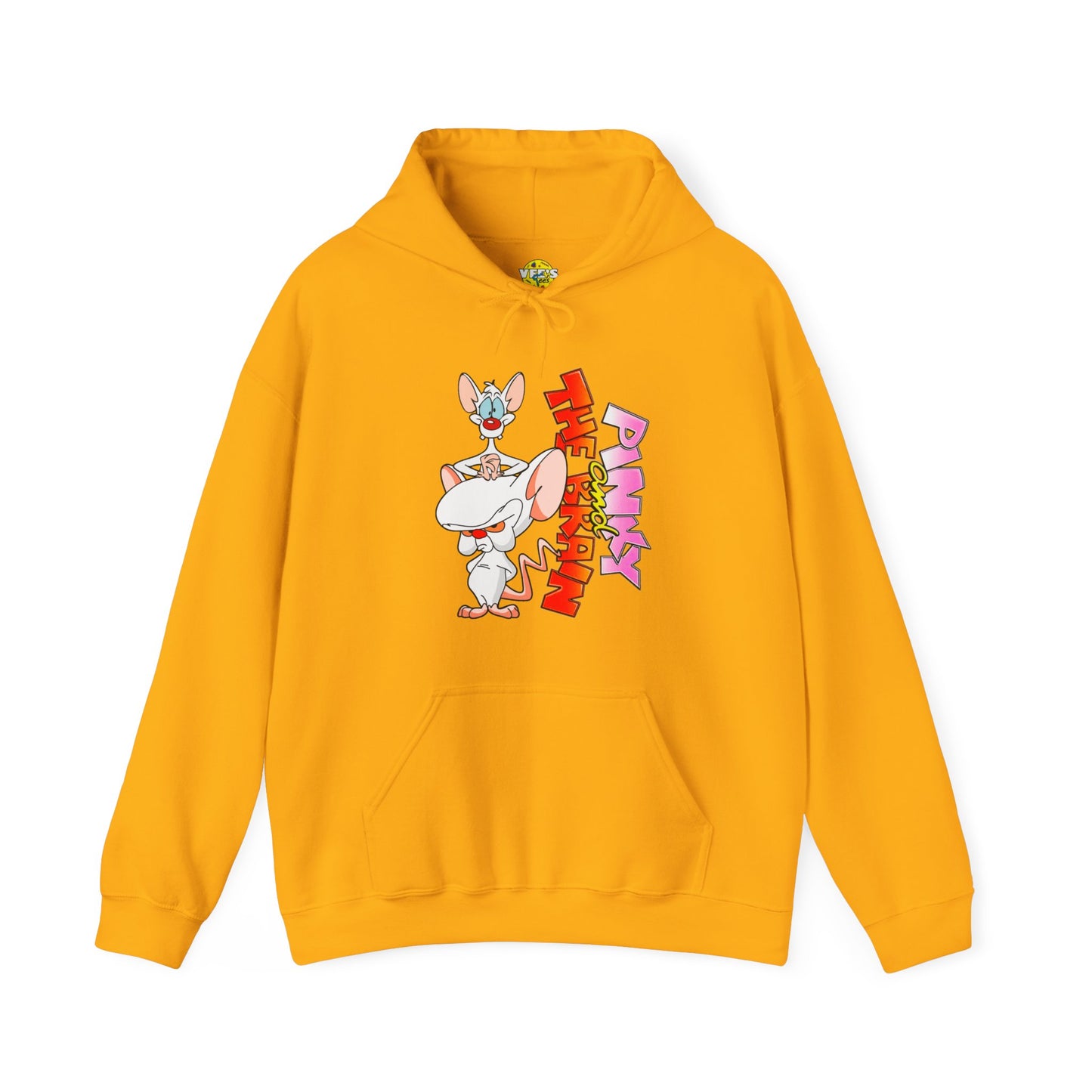 90s Nostalgia Retro Cartoon Hoodie, 90s Animation Cartoon lover Sweatshirt, Pinky and the Brain Pocket Hoodie