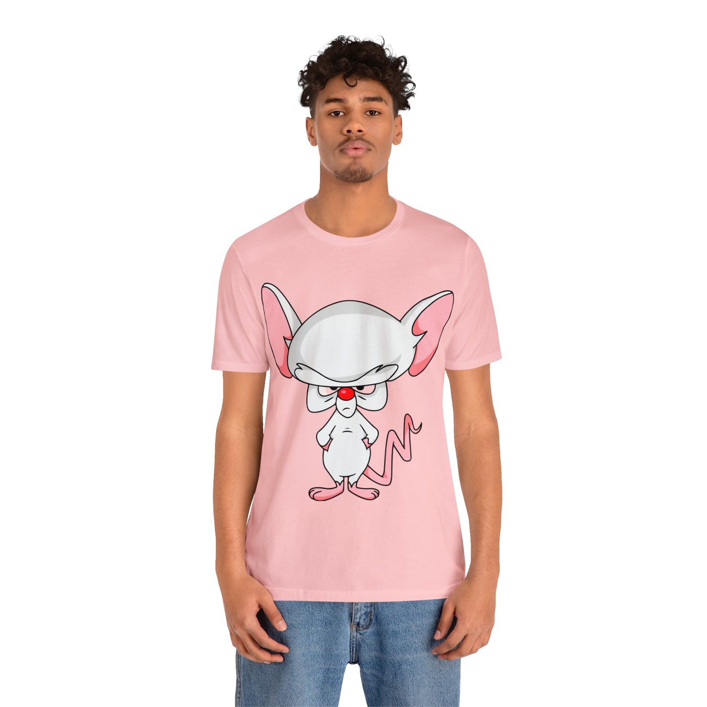 Pinky & The Brain Graphic Tee - Classic Nostalgic Vintage Cartoon Graphic Tshirt - Valentines Day Animated Series Companion Shirt