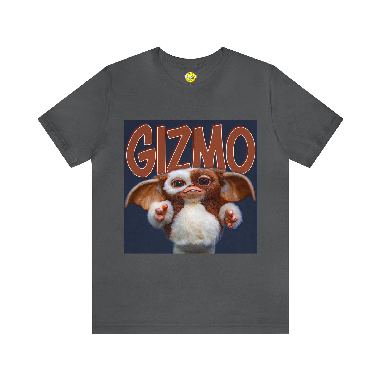 Halloween Gizmo from Gremlins Short Sleeve T-Shirt - Cute Mogwai Graphic Tee, 80s Movie Nostalgia Shirt