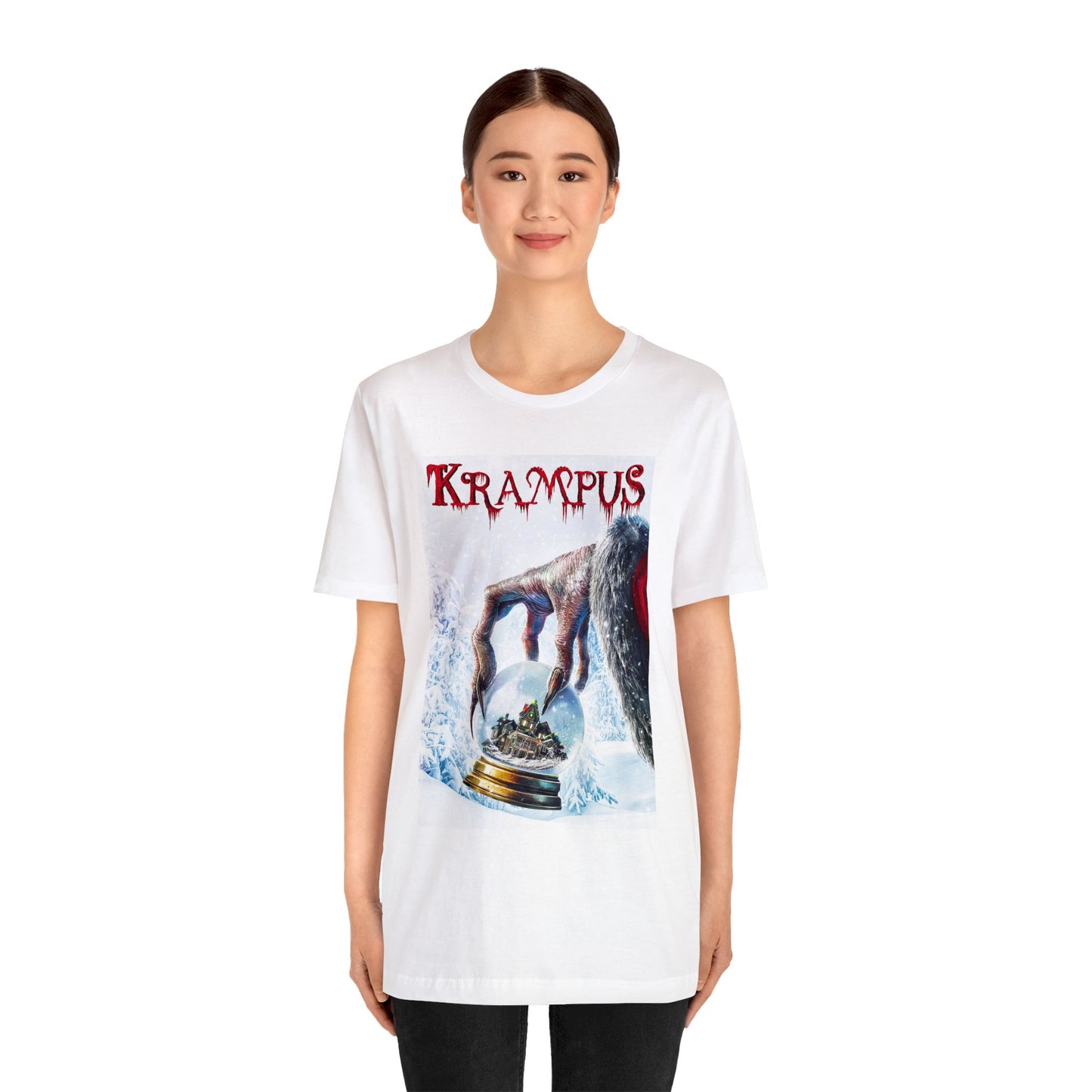 Krampus movie poster tshirt - Krampus Christmas tshirt - Christmas Horror movie poster tshirt - Christmas Krampus Horror movie poster tshirt