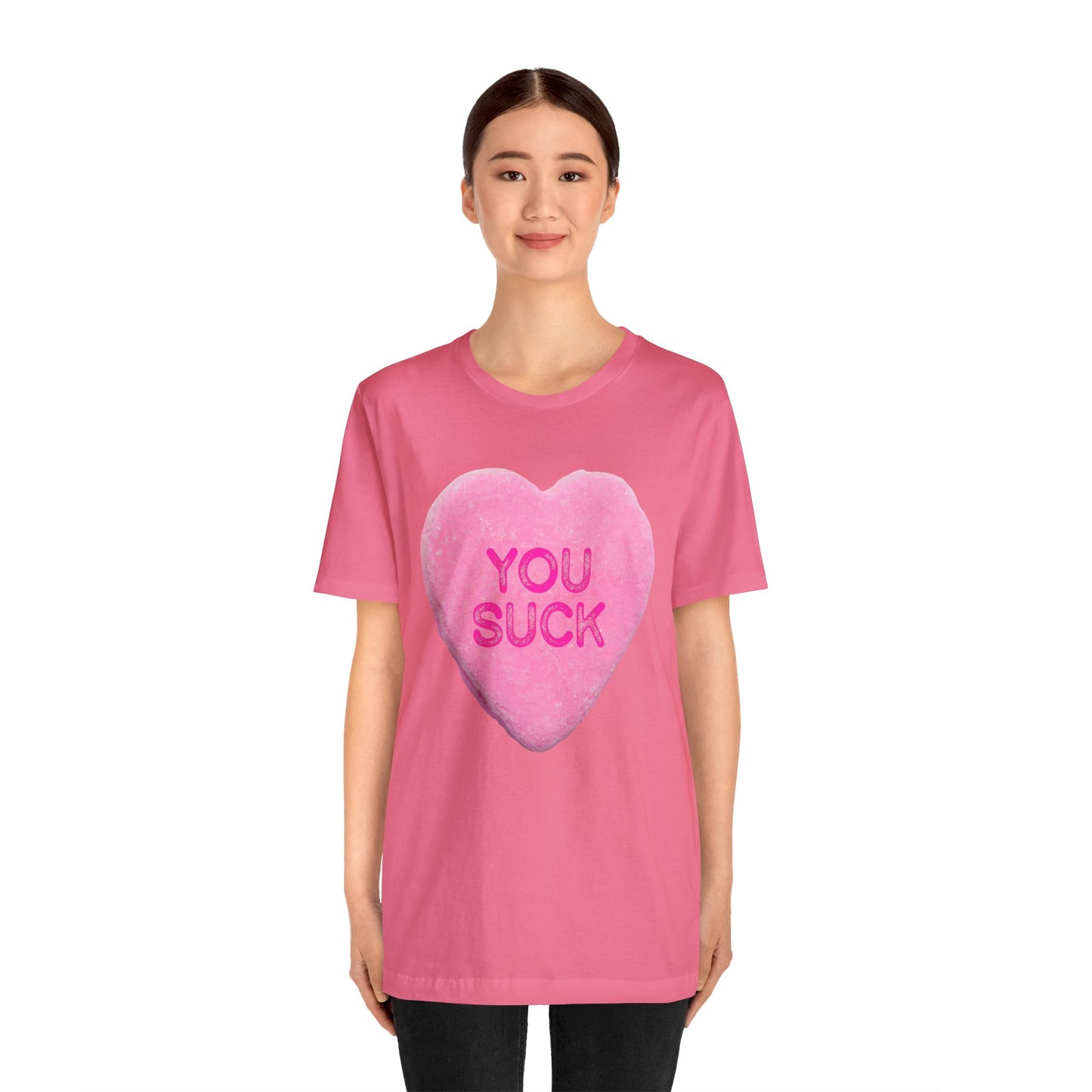 Funny Valentines Day Candy Shirt - Funny Candy Hearts Tshirt - Anti-Valentines Conversation Hearts TShirt - Anti-Valentines Day Candy Hearts