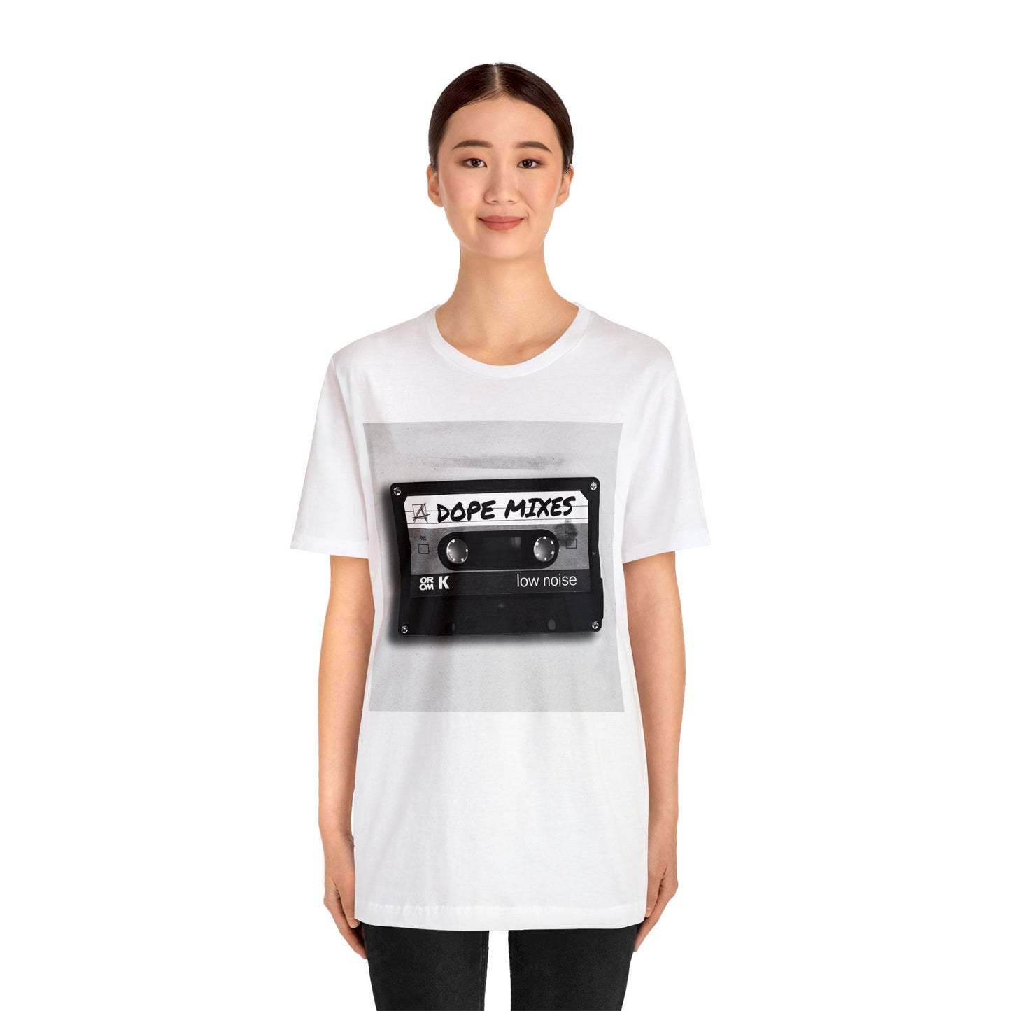 Classic Cassette Tape - Dope Mixes Vintage Cassette Tape Short Sleeve T-Shirt