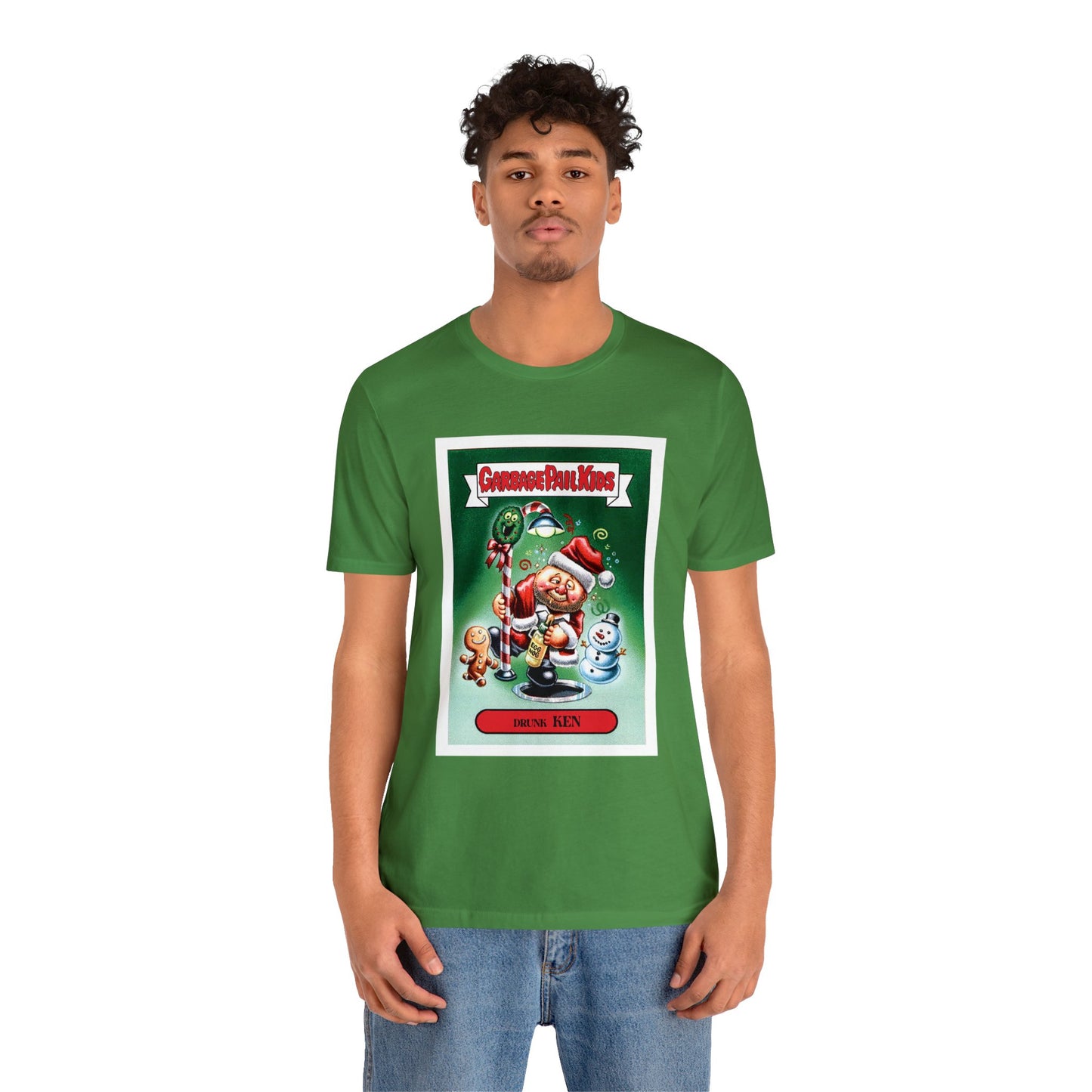 Garbage Pail Kids tshirt - Christmas Garbage Pail Kids tshirt - Drunk Ken Garbage Pail Kids tshirt - Garbage Pail Kid Drunk Ken tshirt