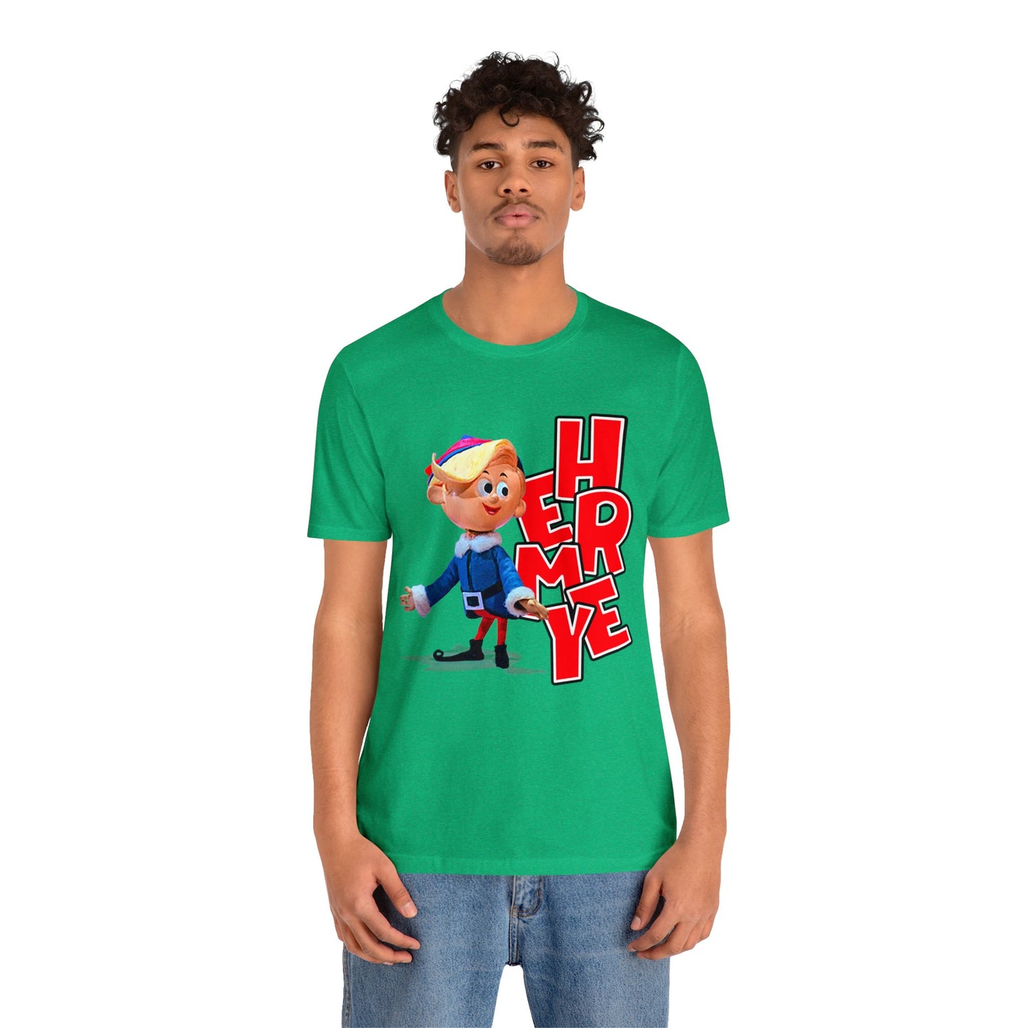 Rudolph the Red Nosed Reindeer Hermey tee - Rudolph Christmas Movie Hermey tee - Misfit Toys Hermey tee - Rudolph Hermey shirt