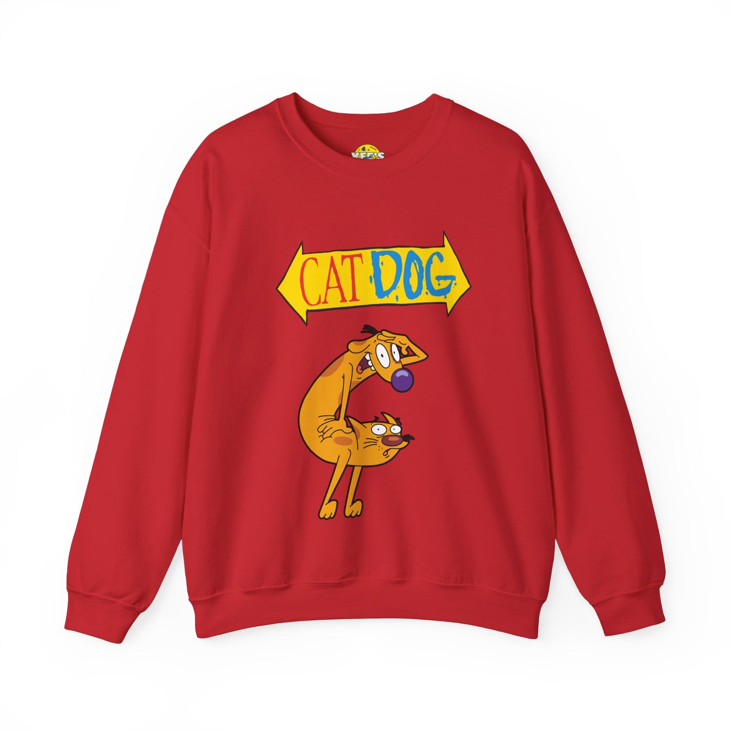 90s Nostalgia Sweatshirt - 90s TV Cartoon Shirt - CatDog Retro Cartoon Sweater - 90s Nick Cartoon Sweatshirt - Classic 90s Animation