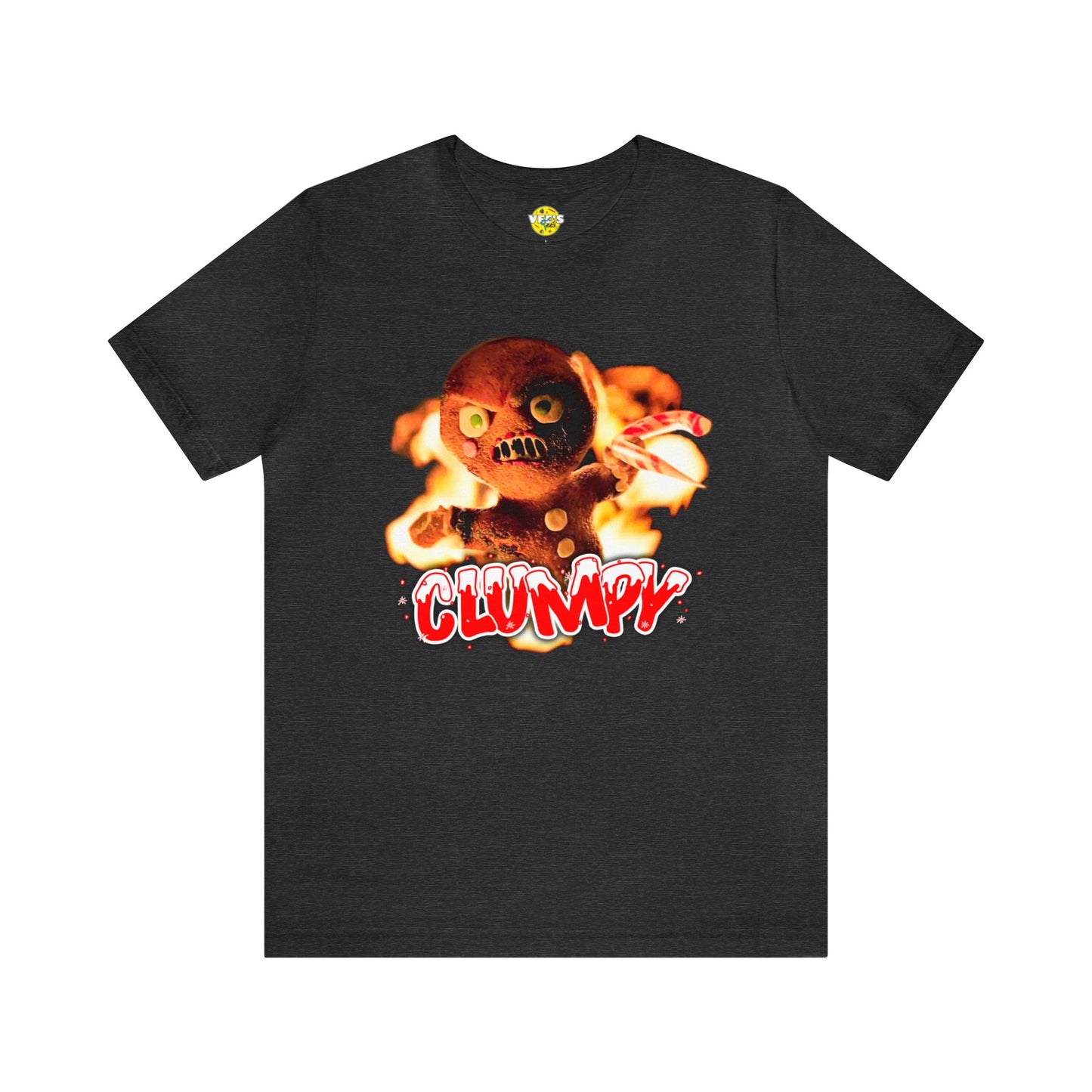 Krampus movie tshirt - Burning gingerbread man shirt - Krampus movie gingerbread man shirt - Horror movie gingerbread man shirt