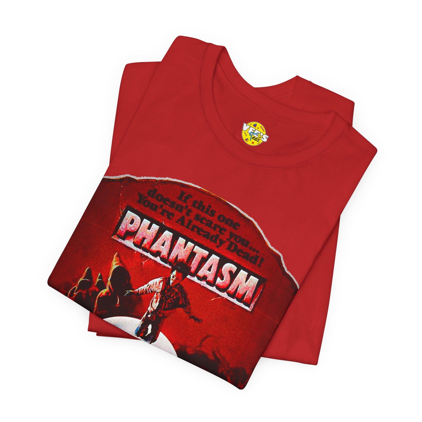 Halloween Phantasm Classic Horror Movie Poster Short Sleeve Unisex Tee | Cult Horror Film Tee