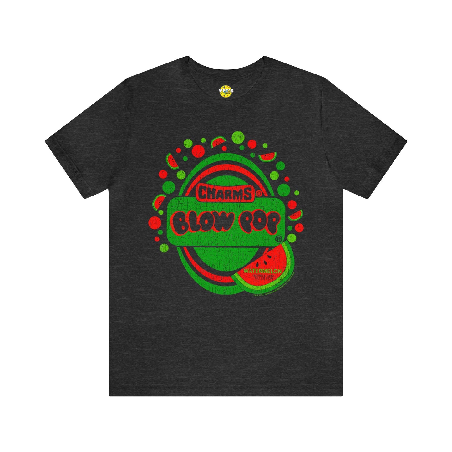 Vintage Blow Pop Logo Short Sleeve T-Shirt for Candy Lovers - Retro Candy Tee