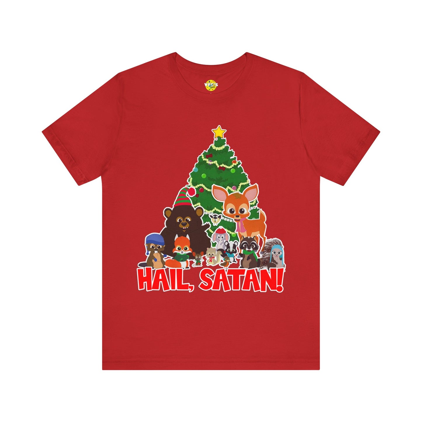 South Park Woodland Critters Christmas Tee - Festive & Hilarious Holiday Shirt