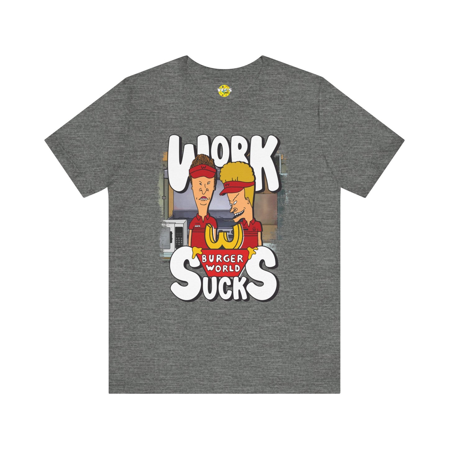 Beavis and Butt-Head Work Sucks T-Shirt - 90s Nostalgia