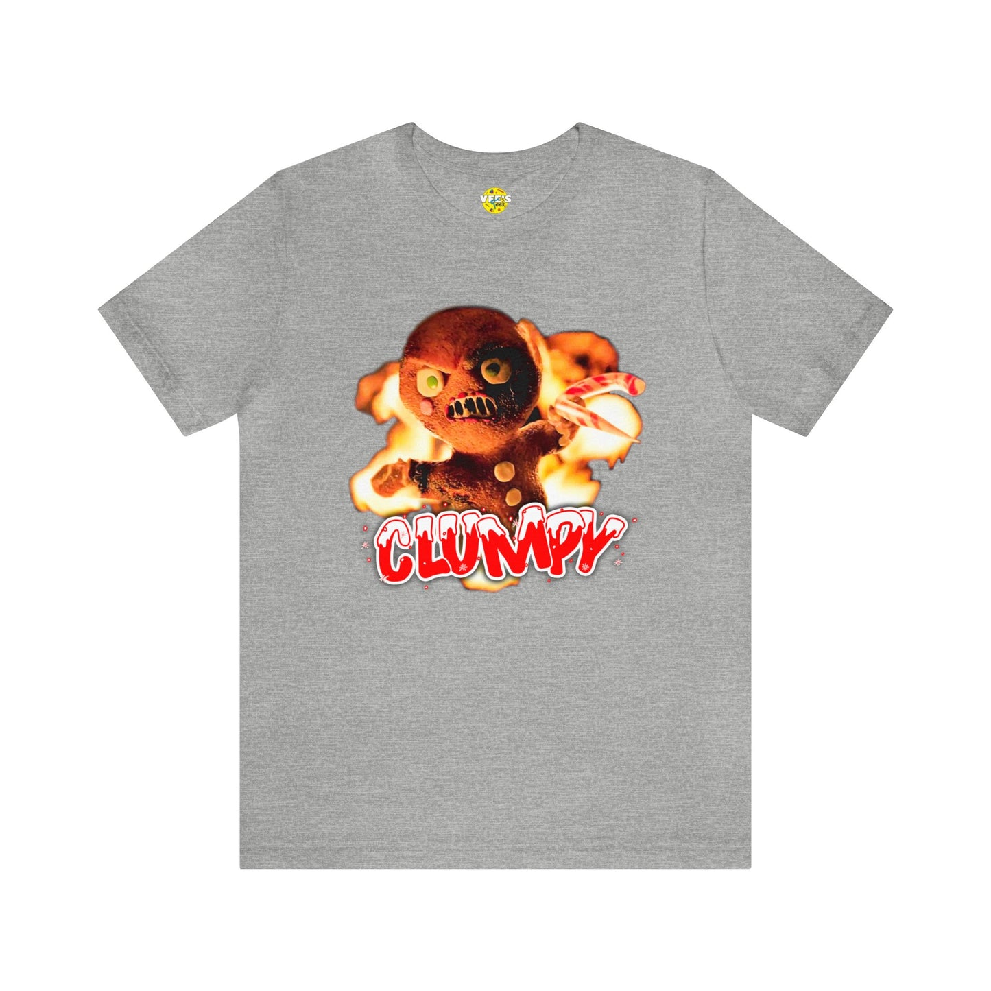 Krampus movie tshirt - Burning gingerbread man shirt - Krampus movie gingerbread man shirt - Horror movie gingerbread man shirt