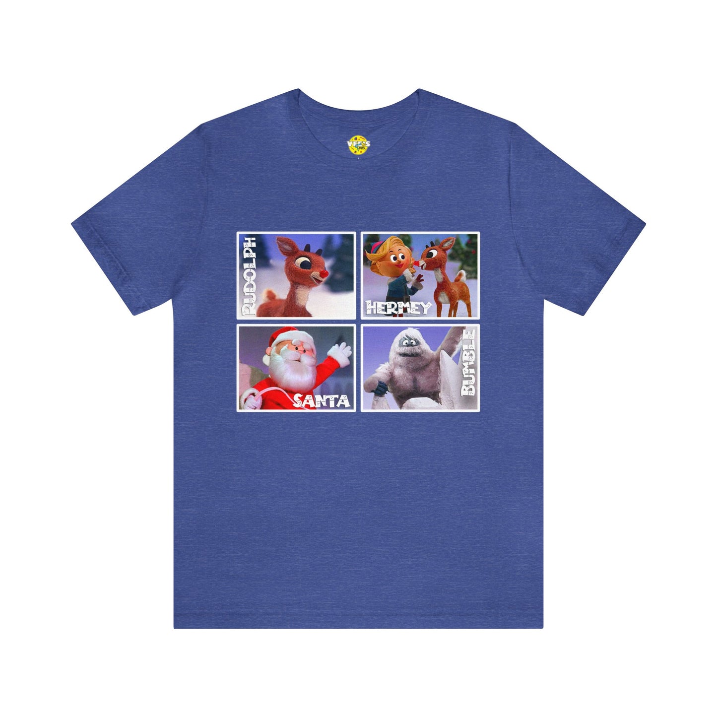 Rudolph the Red Nosed Reindeer Holiday Short Sleeve T-Shirt