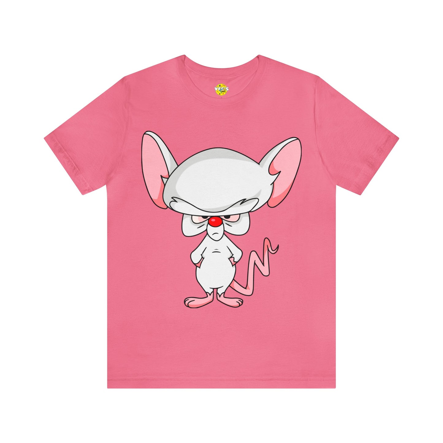 Pinky & The Brain Graphic Tee - Classic Nostalgic Vintage Cartoon Graphic Tshirt - Valentines Day Animated Series Companion Shirt