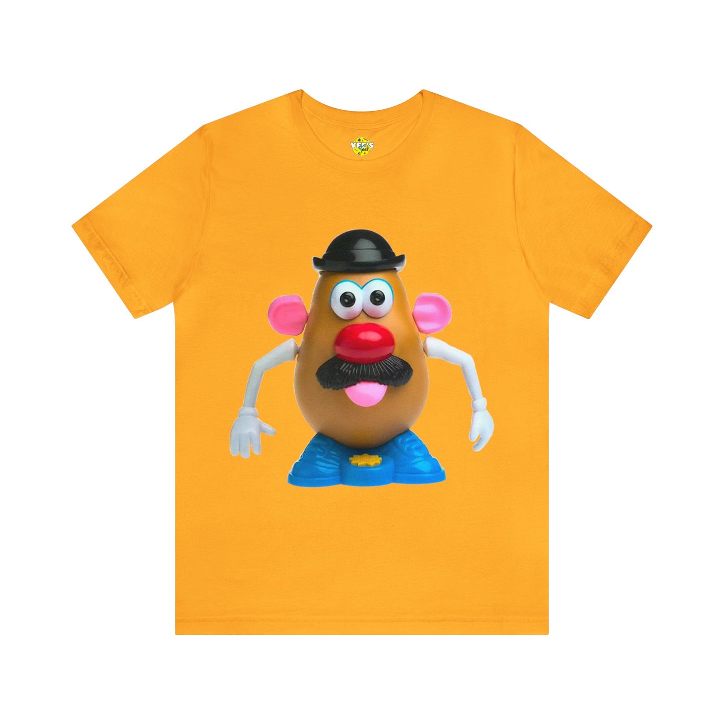 Classic Mr. Potato Head Retro Tee - Vintage Nostalgic Retro Iconic Childhood Character Shirt - Valentines Day Couple Toy Enthusiast Tshirt