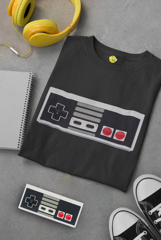 Vintage NES Controller Short Sleeve T-Shirt - Retro Video Game Tee