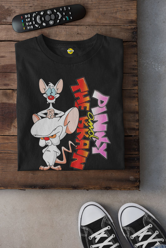 Pinky and the Brain tshirt - 90s Retro Cartoon T-Shirt - 90s Animation Tee - 90s Cartoon lover tee