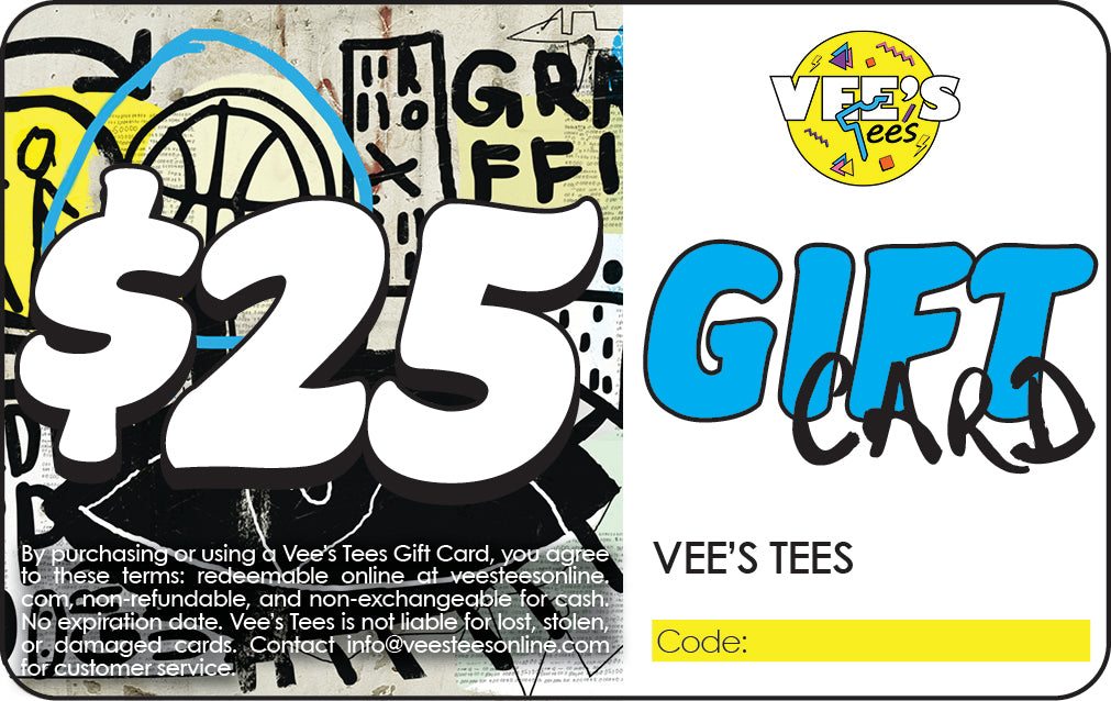 Vee's Tees Gift Card