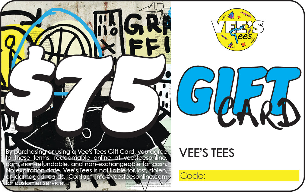 Vee's Tees Gift Card