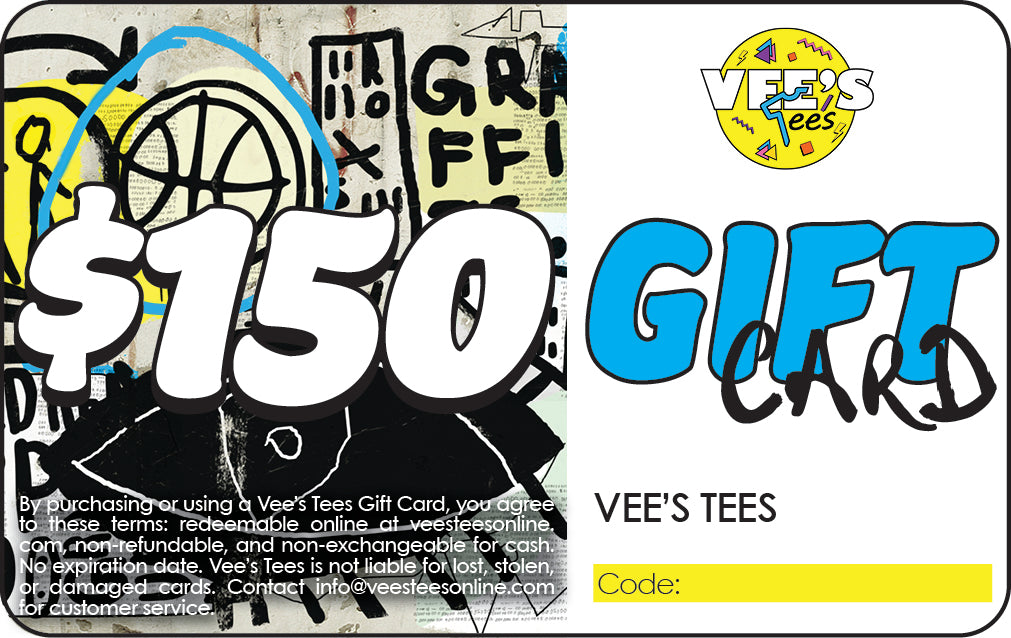 Vee's Tees Gift Card