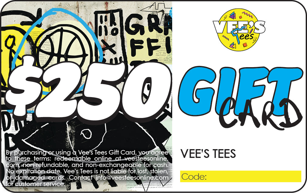 Vee's Tees Gift Card