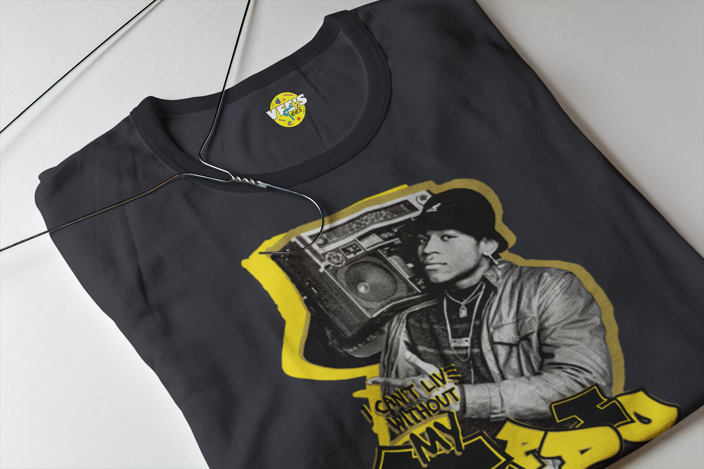 LL Cool J Boombox T-Shirt, Retro Hip Hop Legend Tee, Vintage Pop Culture, 80s Hip Hop Shirt, 80s Music