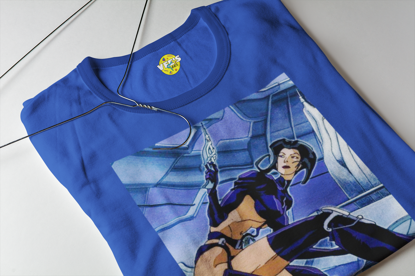 90s Aeon Flux Short Sleeve Tee - Vintage Sci-Fi Cartoon T-Shirt - Retro