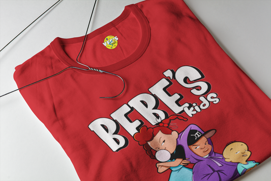 Bebe's Kids Retro Cartoon Short Sleeve T-Shirt - 90s Nostalgia Tee