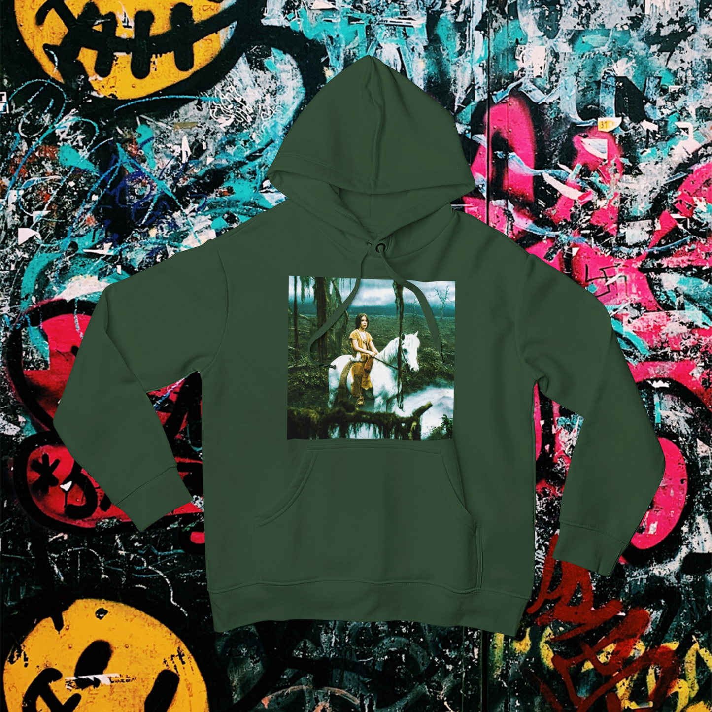 Atreyu and Artax Adventure Hoodie, NeverEnding Story Hooded Sweatshirt