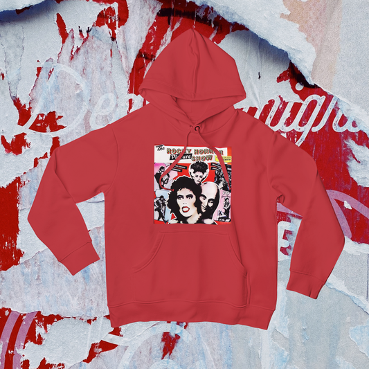 Halloween Rocky Horror Picture Show Album Cover Hoodie, Classic Musical Sweatshirt, Cult Film Hooded Sweatshirt, Time Warp Fan Gift