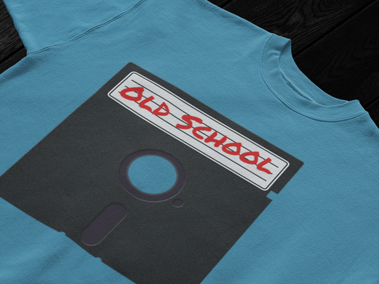 Back to the '80s Vibes - Retro Floppy Disk Short Sleeve T-shirt - Old School